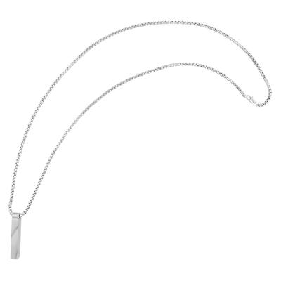 Kette ohne Anhänger ADELIA´S "Halskette mit Anhänger – aus Edelstahl", silber, Halsketten, Damen, 61cm, Edelstahl, Zum Verschenken – passend für viele Anlässe