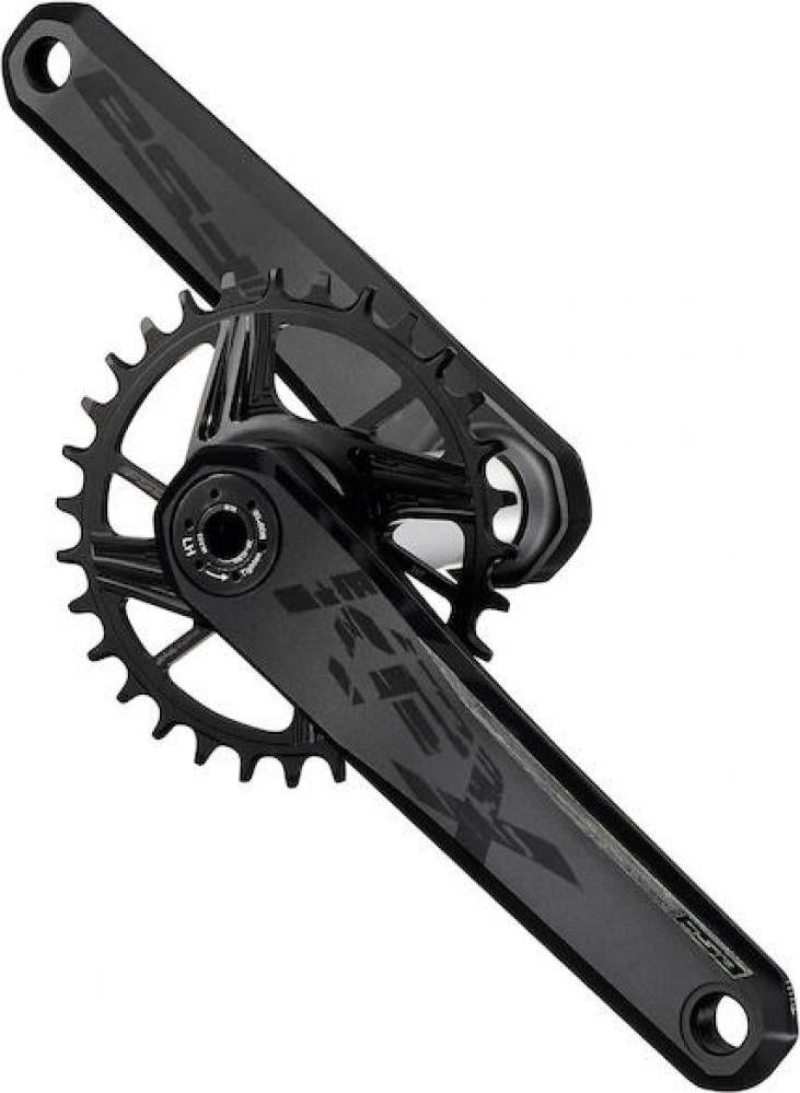 FSA Kurbelgarnitur KFX Modular BB392Evo 1x 175 mm Schwarz - superleichte Prof....