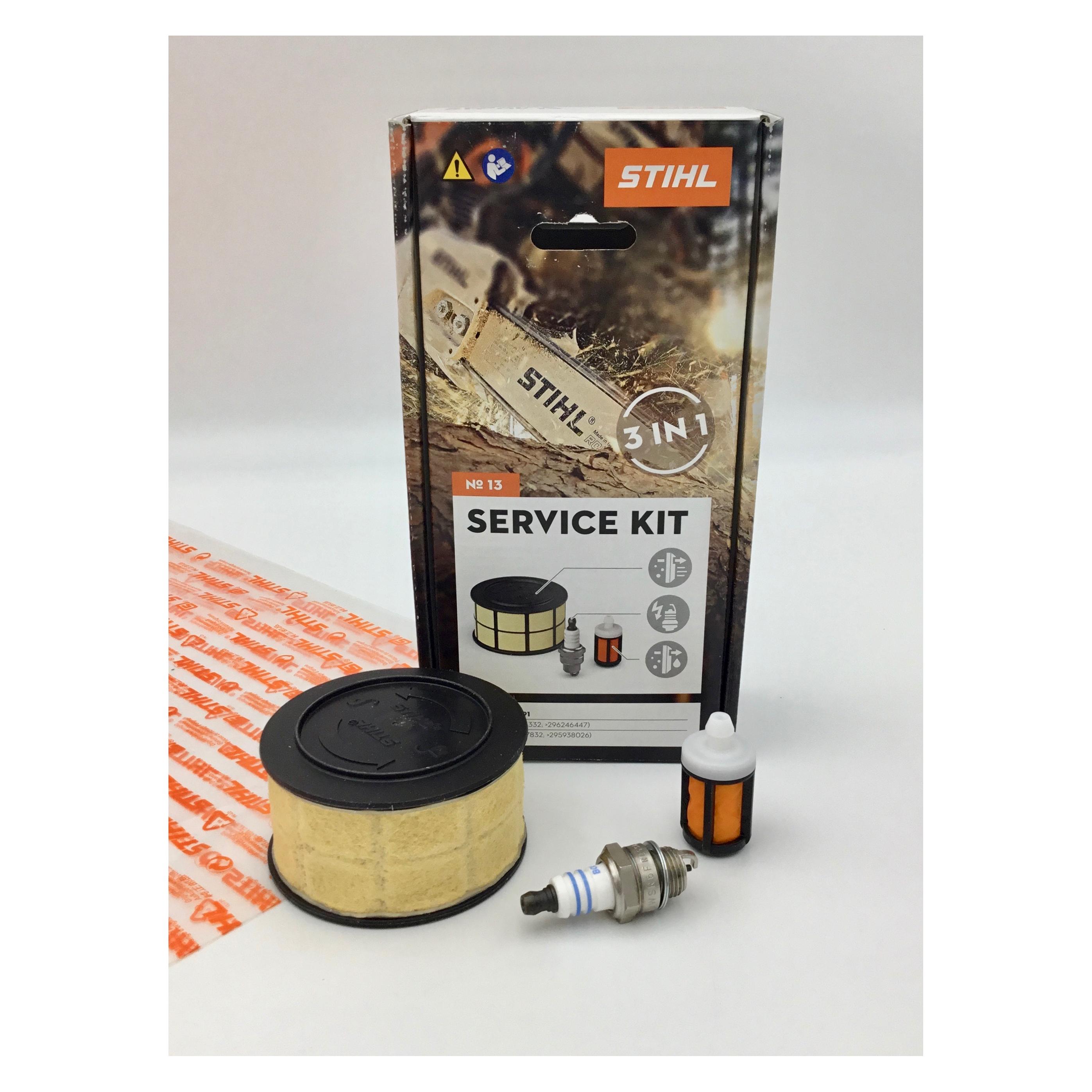 Stihl Service Kit 13 MS 271, MS 291, MS 311, MS 391, 11400074103 Filter, Zündkerze (0886661609116)