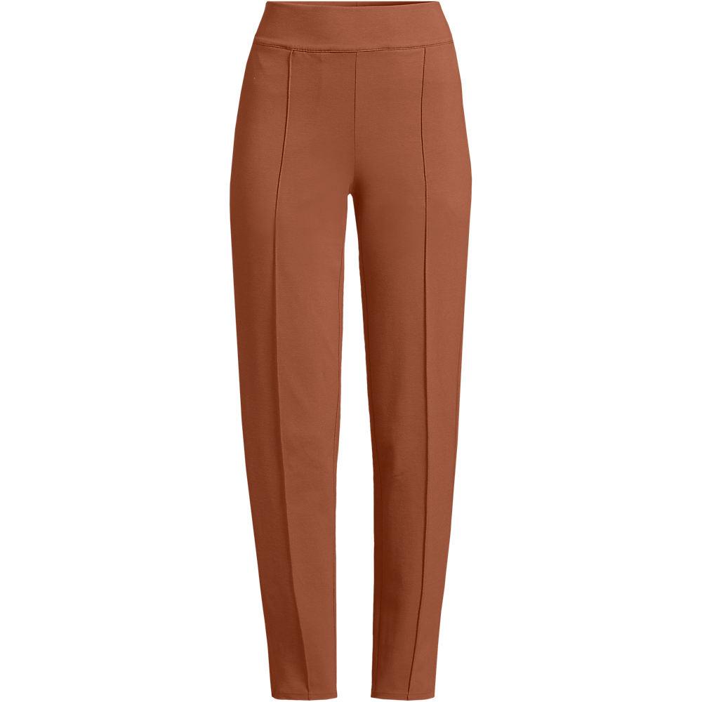 Starfish High Waist Bleistifthose in Plus-Größe, Damen, size: plus, Orange, Elasthan/Baumwoll-Mischung, by Lands' End