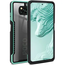 ONEFLOW Vanguard Case Poco X3 NFC Bumper durchsichtig