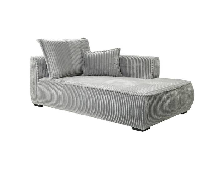 Mid.you Récamiere, Hellgrau, Holz, Kiefer, 207x75x121 cm, Made in EU, Wohnzimmer, Sofas & Couches, Sofas, Recamieren