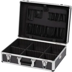 Kreator, Werkzeugkoffer, Alu-Koffer 460x155x330mm - schwarz (2 Teile)