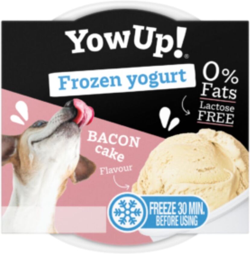 yowup Frozen Yogurt Gelato per Cani Bacon Cake 110g