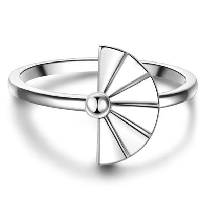 Fingerring GLANZSTÜCKE MÜNCHEN "GSM391" Gr. 50, silber, Fingerringe, Damen, 50, 13,1mm, Fingerring, aus Sterling Silber