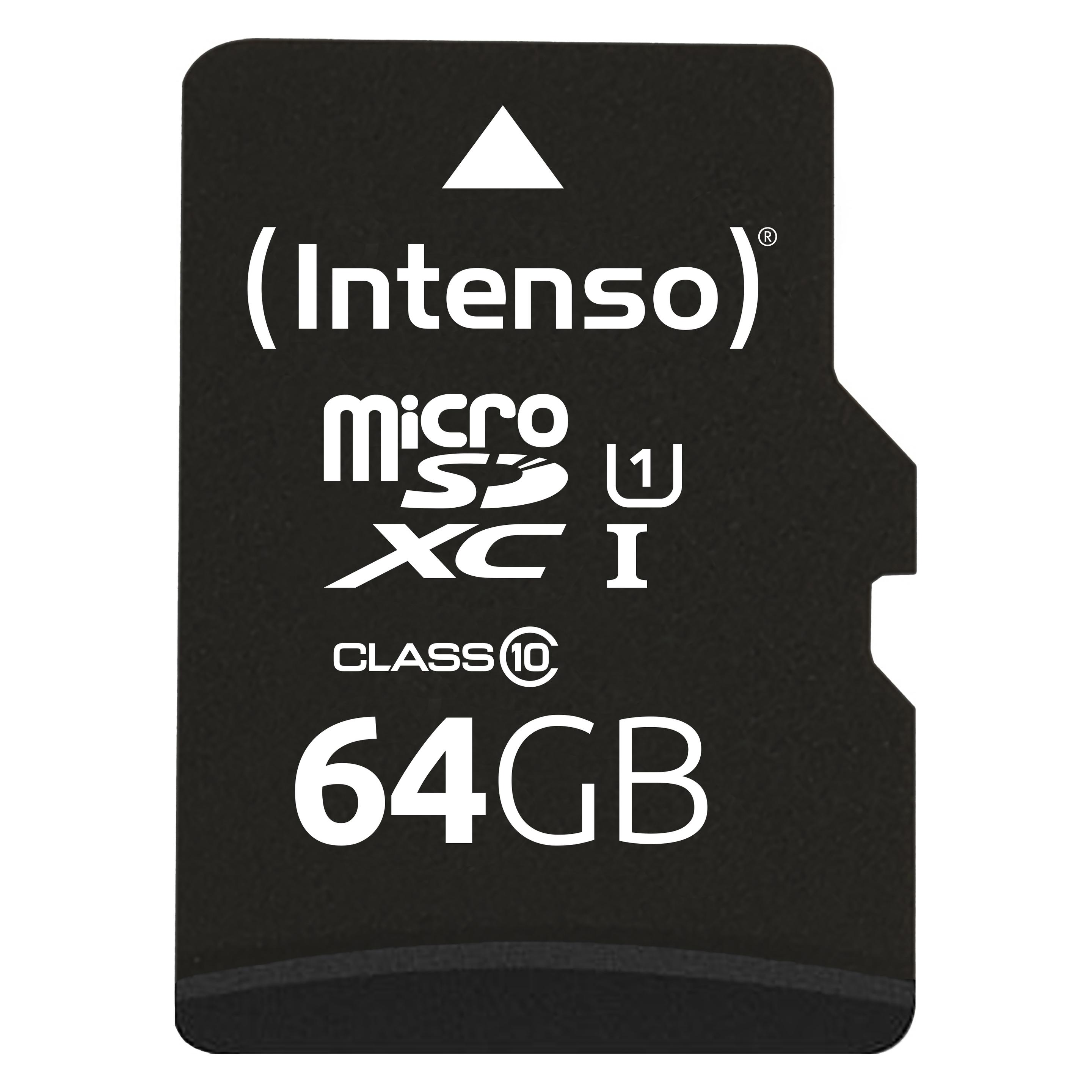 Intenso 3423593 (64 GB, microSDXC, U1, UHS-I) (3423593)