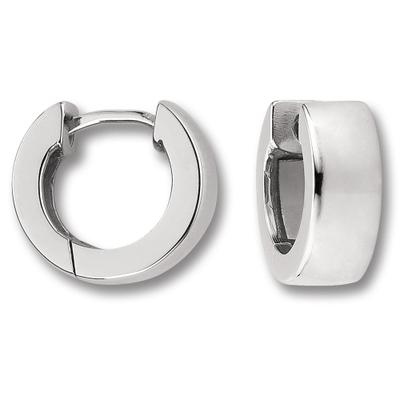 Paar Creolen ONE ELEMENT "Ohrringe Creolen aus 925 Silber", silber, Ohrringe, Damen, Damen, Silber 925 (Sterlingsilber), Zeitlos elegant – mit Liebe zum Detail gefertigt