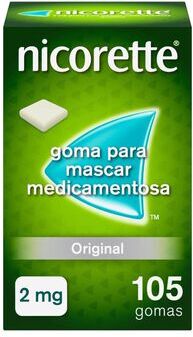 Nicorette 2 mg 105 Gomas de Mascar Nicotina 105 gomas