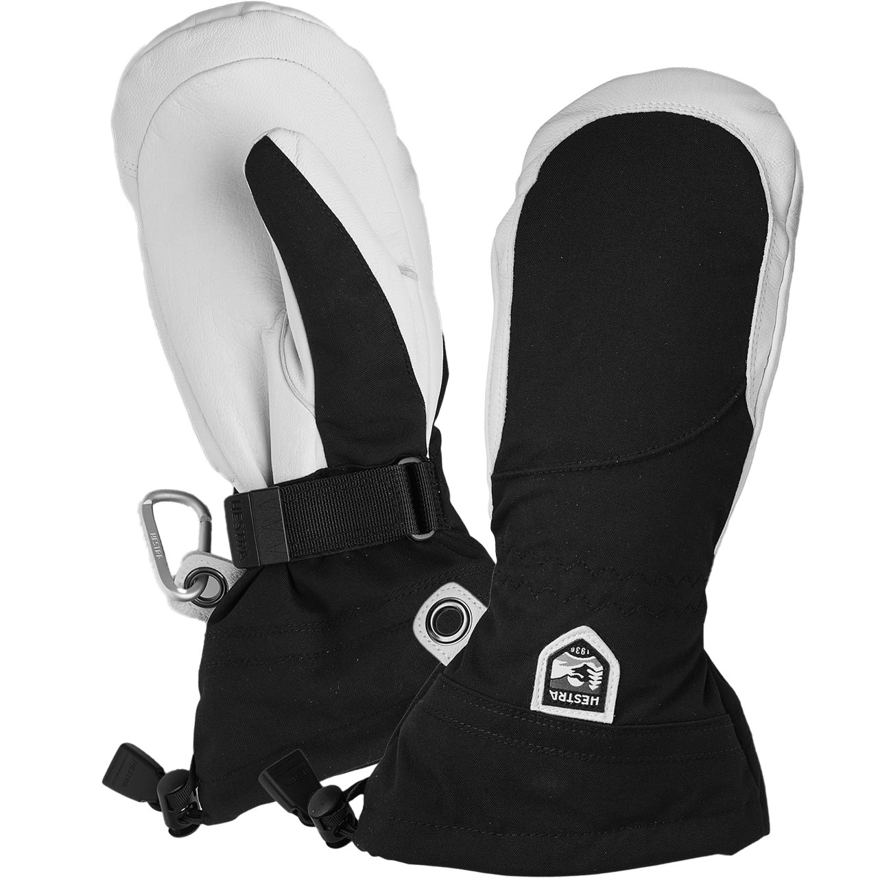 Hestra Damen Fäustling HELI SKI black - 8,0