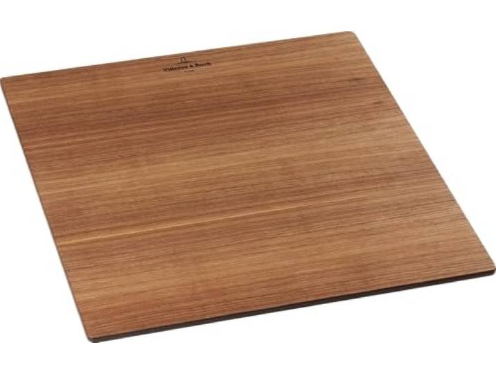 Villeroy & Boch Universal Schneidebrett, eckig – Nussbaum Platzsparend, Schneidebrett aus amerikanischem Nussbaumholz, 8K331000