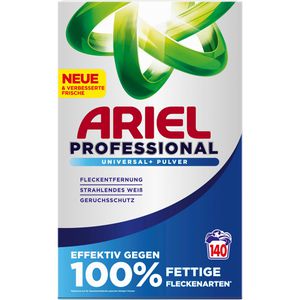 Ariel Waschmittel Professional Vollwaschmittel, Pulver, 7,7 kg, Waschladungen 140