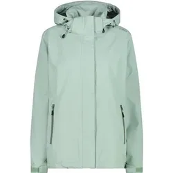 CMP Damen Blouson WOMAN JACKET ZIP HOOD WITH VENTILATION, Größe 44 in Silber Silber