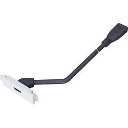 Vision Techconnect HDMI Booster Module (2 m), Videokabel, Weiss, Schwarz