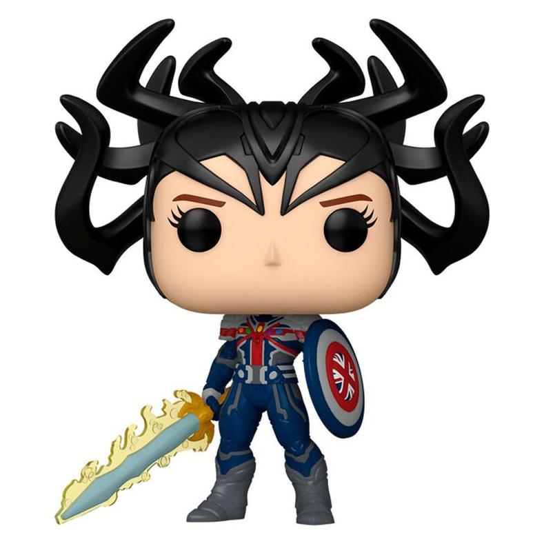 Funko What If...? POP! Animation Vinyl Figur Infinity Captain Carter 9 cm (FK68046)