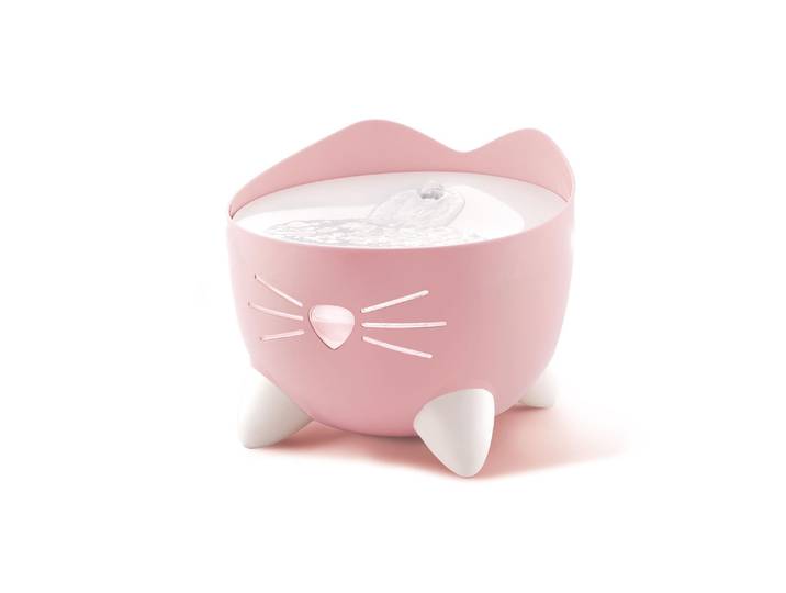 Futterautomat CATIT Pixi Fountain R , rosa, H:17cm, Futterautomaten, Futterautomat
