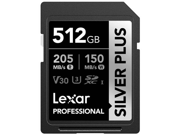 Lexar Professional SDXC Silver Plus 512GB 150MB/s