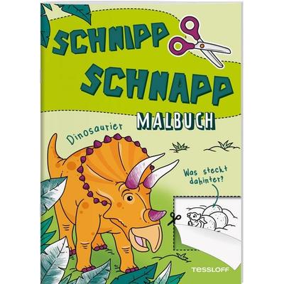 Schnipp Schnapp Malbuch. Dinosaurier. Was steckt dahinter?, Geheftet von Stefan Lohr, Tessloff Verlag Ragnar Tessloff GmbH & Co. KG, 978-3-7886-4579-3
