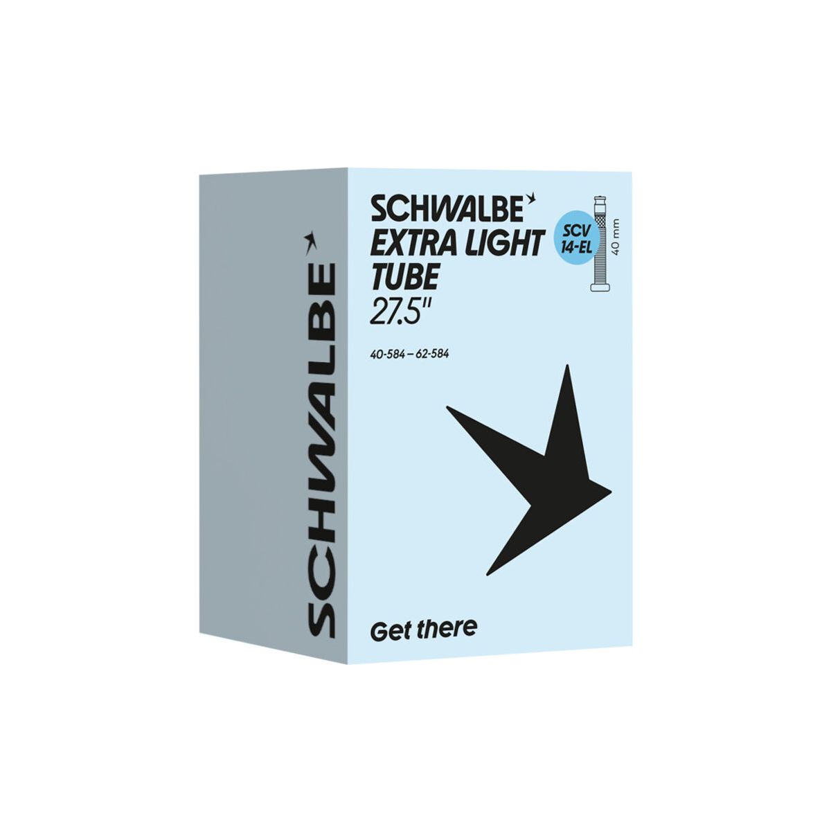 Schwalbe Schwalbe Schlauch SCV14 Extra Light 40/62-584 40 mm SB10465344