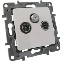 Sat Radio TV Steckdose Antennendose 1,5 dB Niloe Legrand 764563