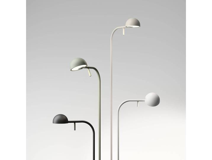 Vibia LED Stehlampe Pin, grün, für Wohn- / Esszimmer, Edelstahl, Modern, LED Stehlampe