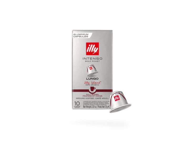 Illy Lungo Intenso Kaffeekapseln für Nespresso®-Maschinen, 10 Stück