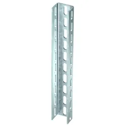 BETTERMANN U-Profilschiene ST D4mm US 7-Serie US 7 600 FT 6000x70x50mm