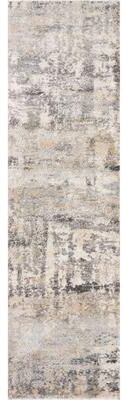 Domani Portland Casual Natural Cityscape Shag Area Rug