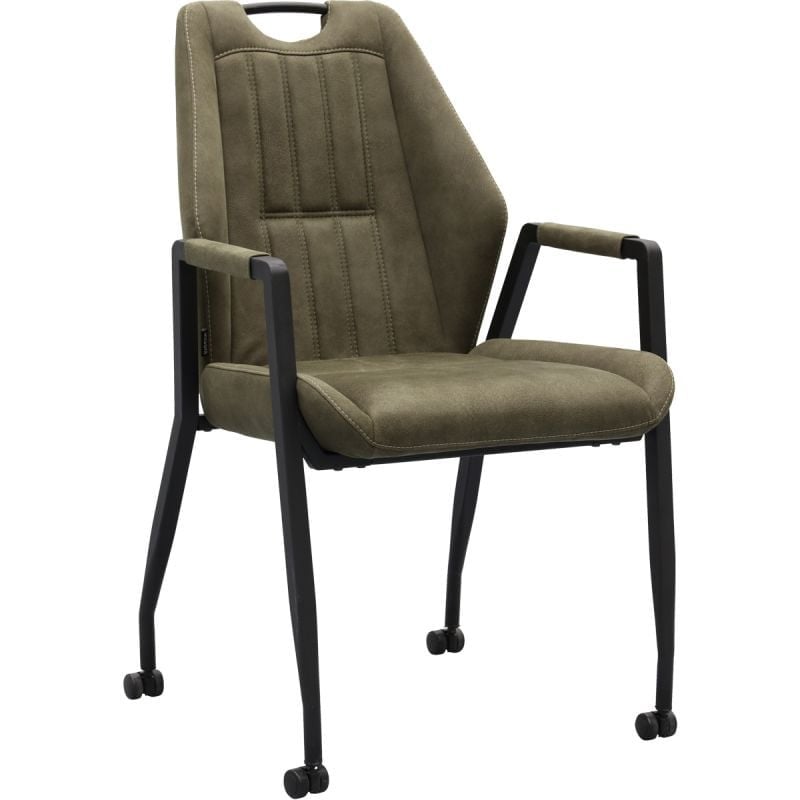 Eetkamerstoel Allure Moss met armleuningen