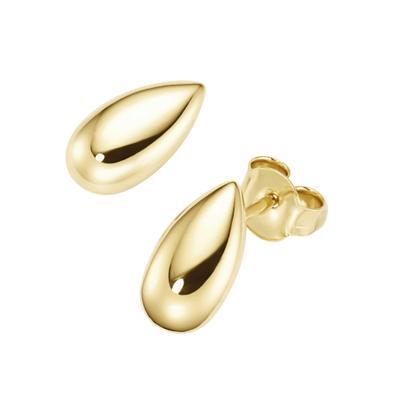 Paar Ohrstecker LUIGI MERANO "Tropfen, Gold 375", gold, Ohrringe, Damen