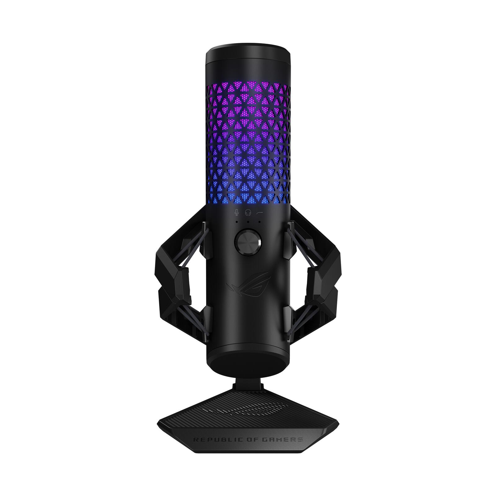 ASUS ROG Carnyx RGB Kondensator-Gaming-Mikrofon, schwarz 90YH03Z0-BAUA00