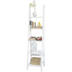 SoBuy, Regal, Leiterregal Weiss (44 x 39 x 180 cm)