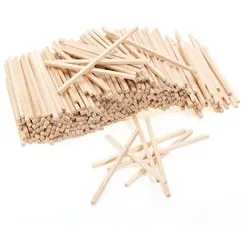 Holz-Stäbchen, natur, 8,6 cm, 650 Stück