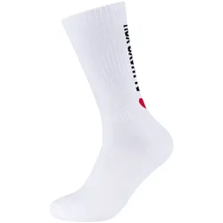 camano Comfort Baumwoll Tennissocken 1000 - love red 35-38