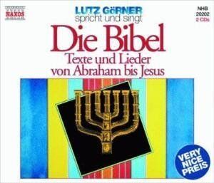 Lutz Görner - Die Bibel. 2 CDs.: Texte und Lieder von Abraham bis Jesus. Live-Mitschnitt einer Veranstaltung - Preis vom 07.10.2026 11:45:10 h