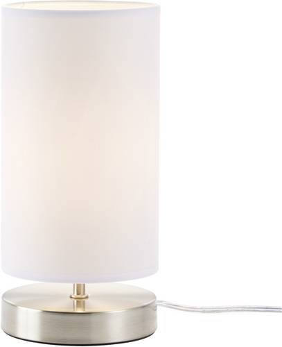 Brilliant Claire 13247/05 Nachttischlampe Energiesparlampe, Halogen E14 40W Weiß