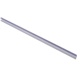 Teilerschiene „PES” zum Stecken, transparent 660 mm, Hart-PVC