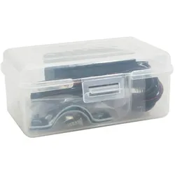 Avoc usb-ladegerät mit schalter + lenker- und karosseriebefestigung, Auto Adapter, Schwarz