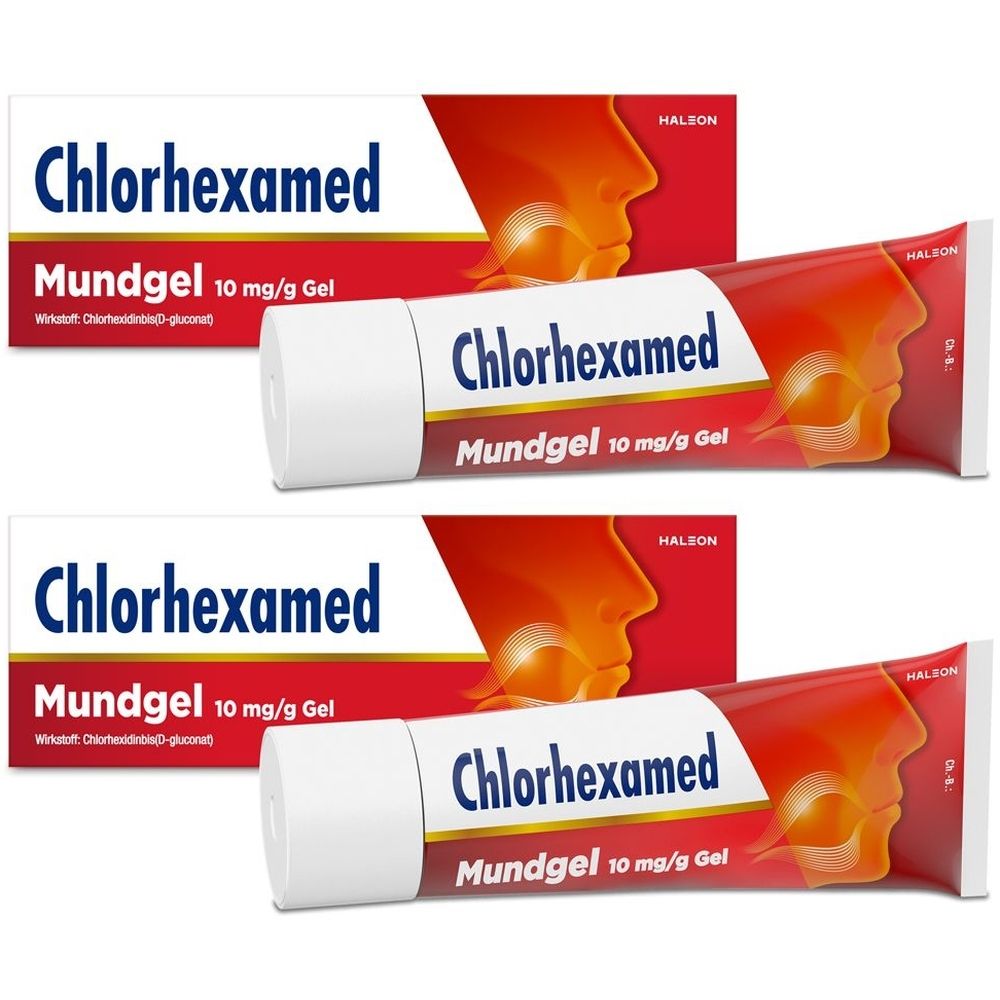 Chlorhexamed Mundgel 10 mg/g Gel 2x 2x50 g