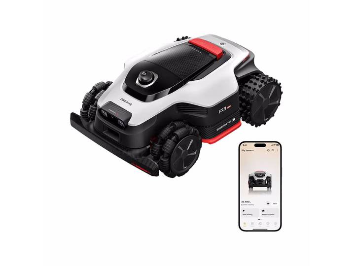 Dreame A3 AWD 1000 Mähroboter – Rasenmäher Roboter – weiss