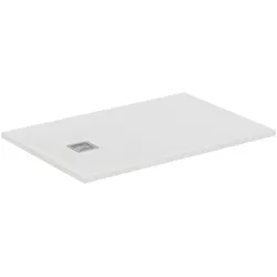 Ideal Standard Rechteck-Duschwanne Ultra Flat S + 1200x800mm Abl.25cm Mitte/Seite Weiss, T5594FR T5594FR