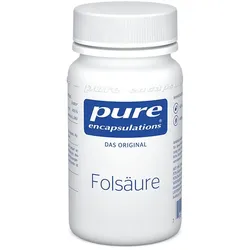 PURE ENCAPSULATIONS Folsäure Kapseln 60 St