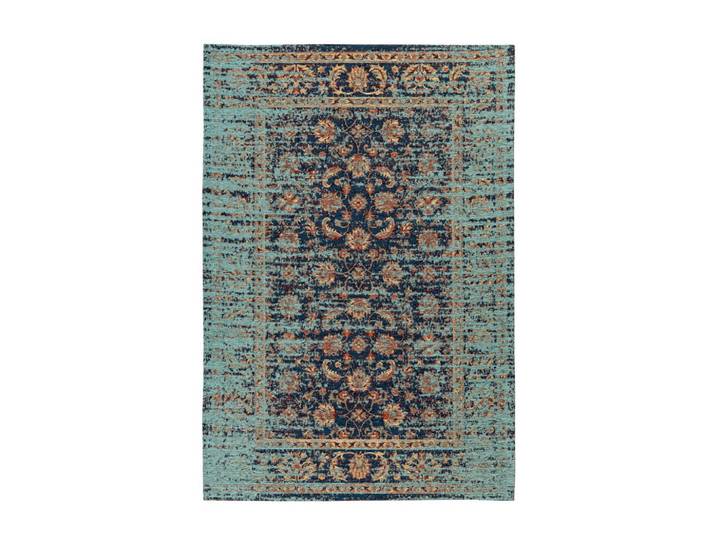 Kayoom Teppich, Mehrfarbig, Blau, Textil, Vintage, rechteckig, 80x150 cm, pflegeleicht, Teppiche & Böden, Teppich, Webteppich