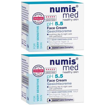 Numis med pH 5,5 Gesichtscreme 2x 2x50 ml Tagescreme