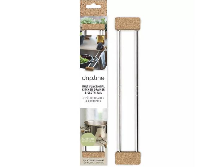 Sanni Shoo - drip.line Spültuchhalter, 43cm, Braun