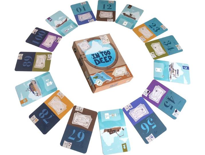 Jolly Dutch In Too Deep - Kaartspel - Strategisch spel - 15 minuten speeltijd