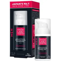 Hada Labo, Aftershave, Tokyo Men Hydro-Gel Revitalizing Moisturizer (Aftershave Gel, 50 ml)