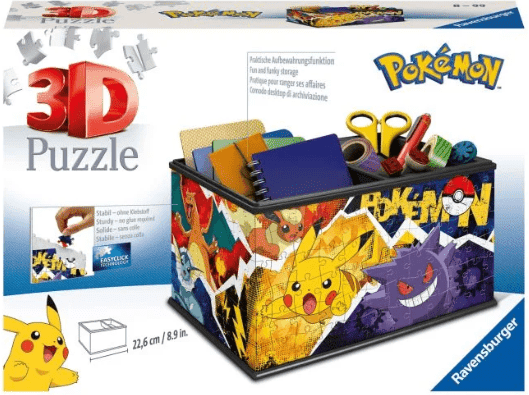 Ravensburger Pokemon Storage Box 216 Piece 3D Jigsaw Puzzle for Kids and Adults