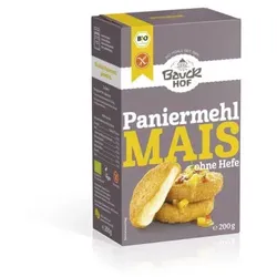 Bauckhof Mais Semmelbrösel ohne Hefe glutenfrei bio