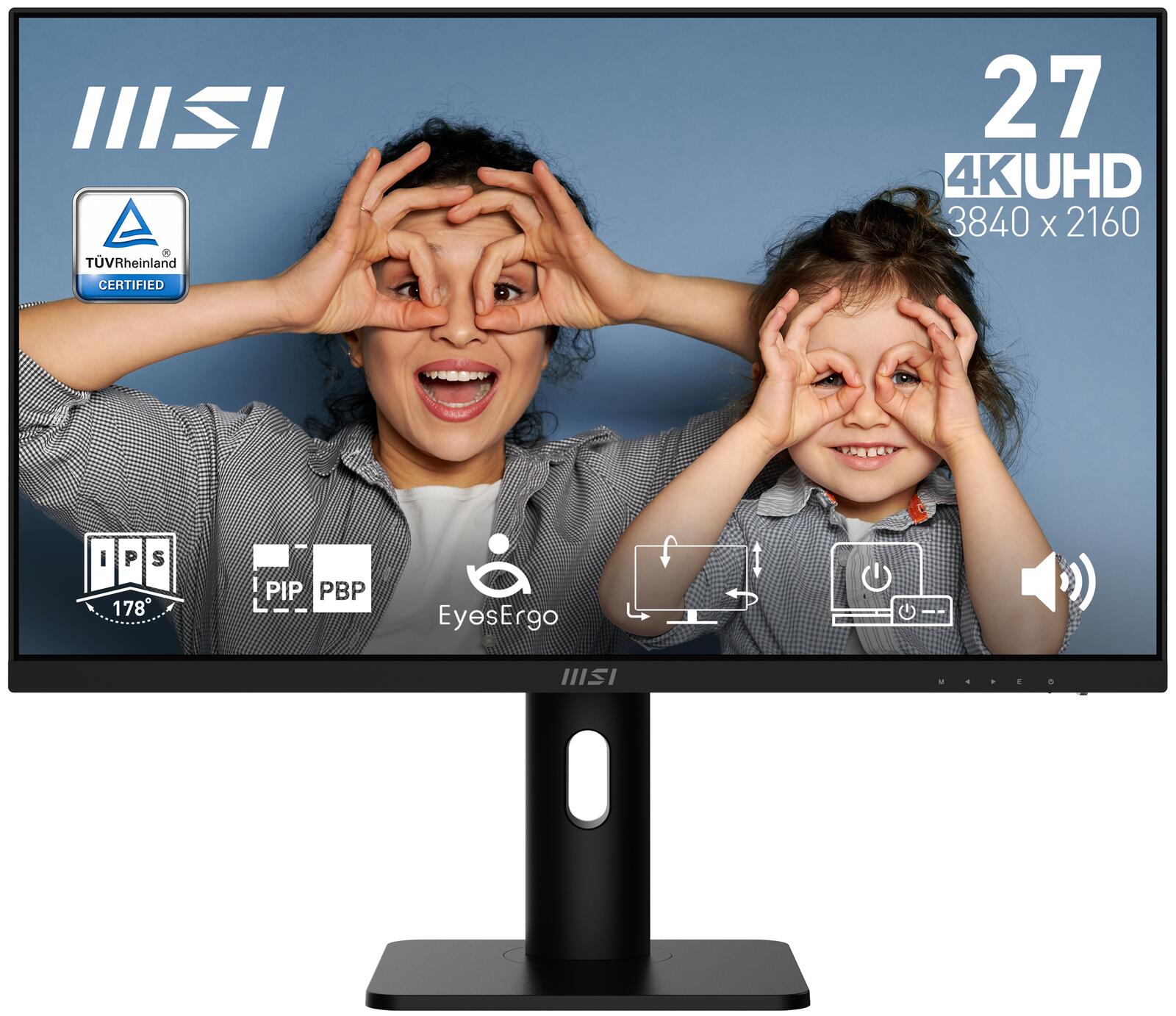 MSI PRO MP273UPDE E6 Business Monitor 68,6 cm (27") PROMP273UPDEE6