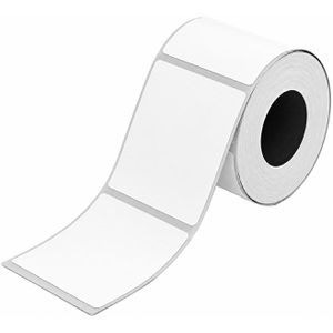 Niimbot Thermoetiketten weiß, 70 x 80 mm, 95 Stück, Thermodirekt
